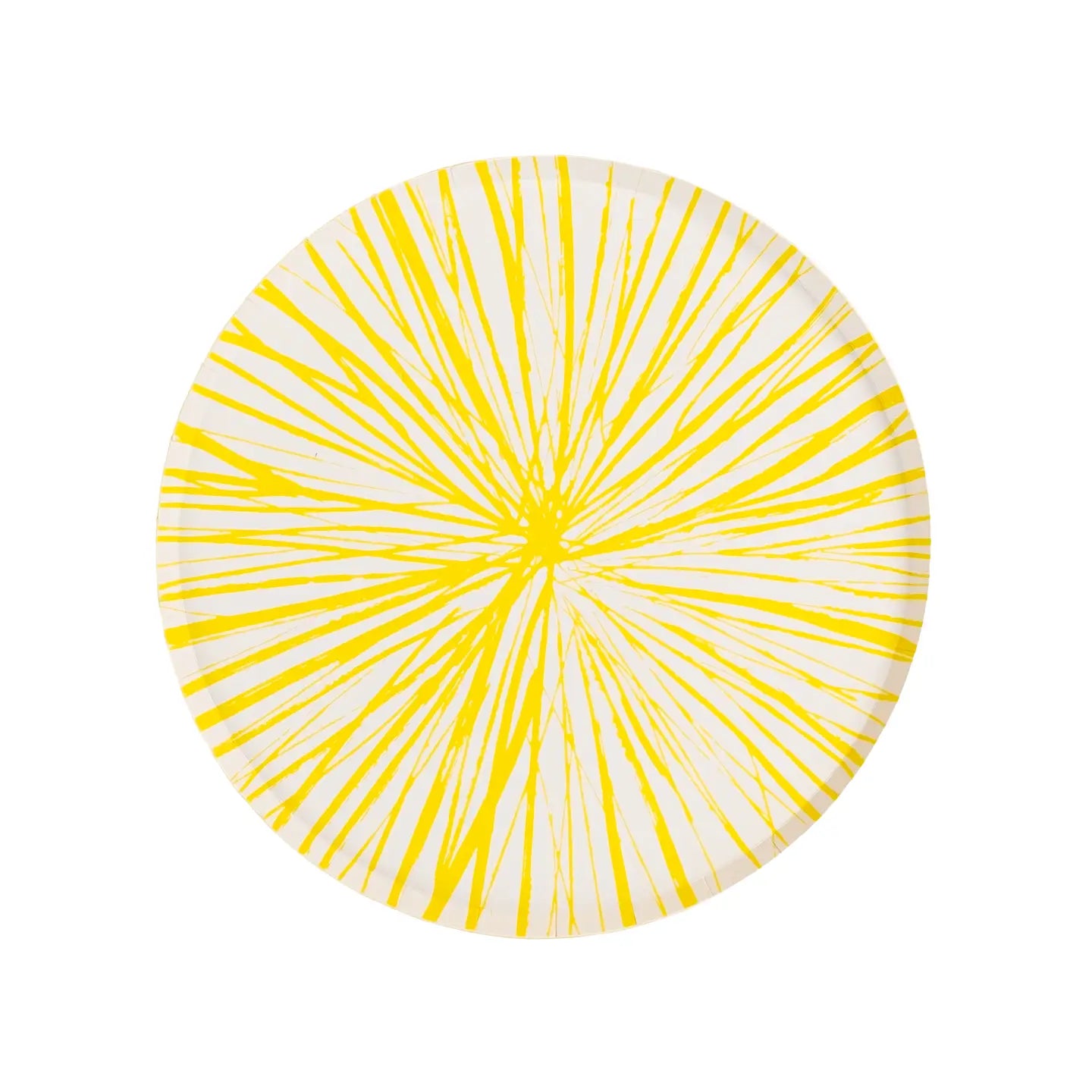 Yellow Radiance Dinner Plates