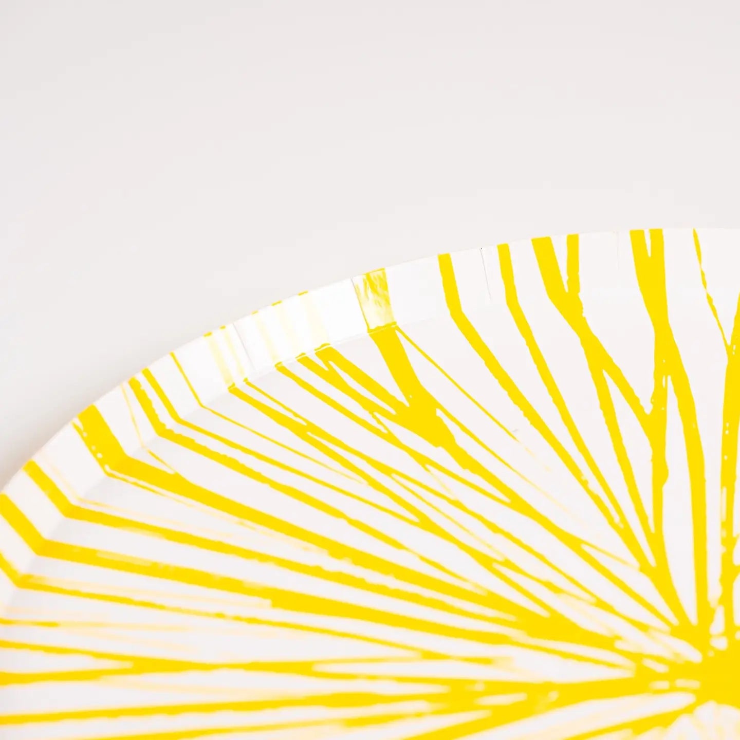 Yellow Radiance Dinner Plates