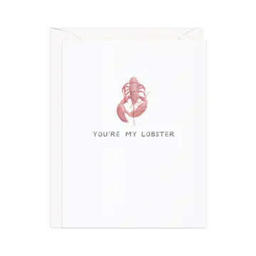 You're My Lobster - Friends TV Show Love Card