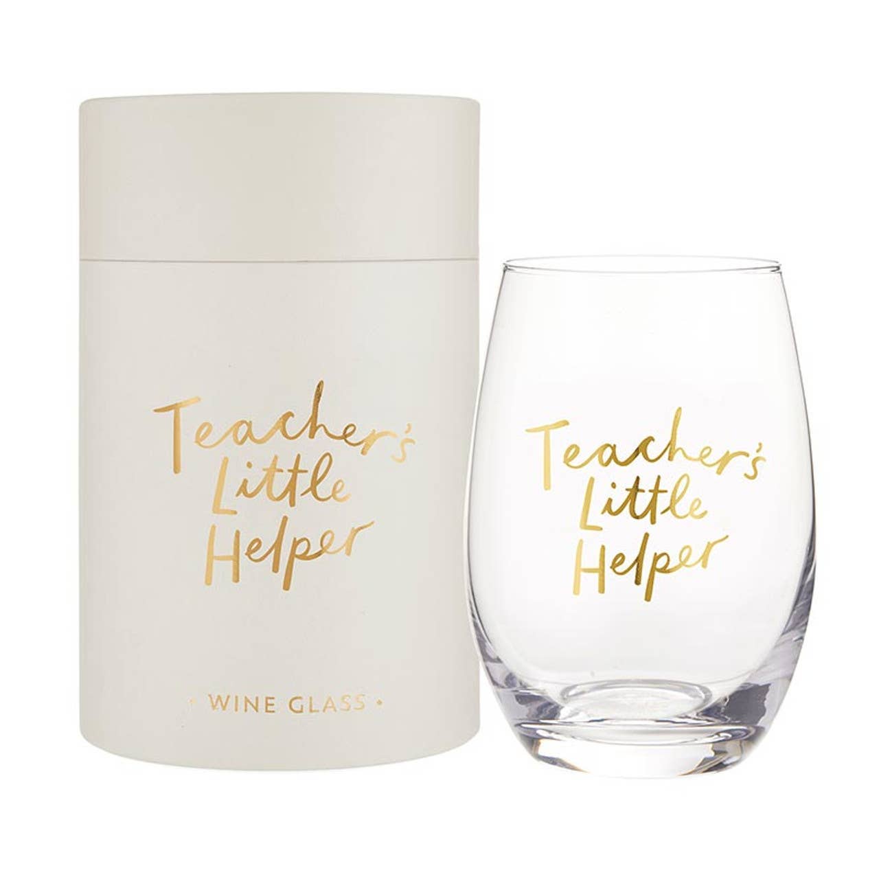 Stemless Wine Glass - Little Helper: Material