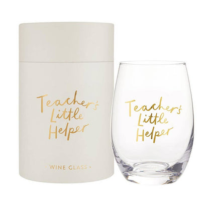 Stemless Wine Glass - Little Helper: Material