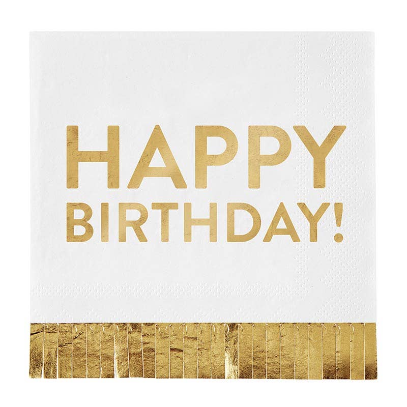 Happy Birthday Napkins