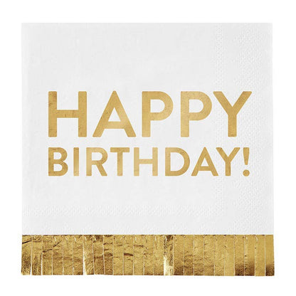 Happy Birthday Napkins
