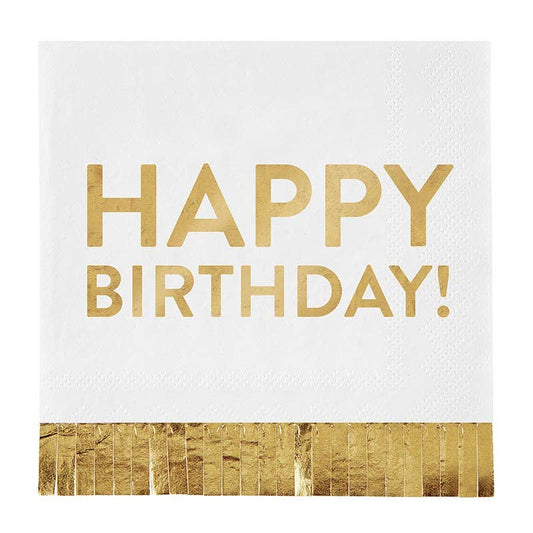 Happy Birthday Napkins
