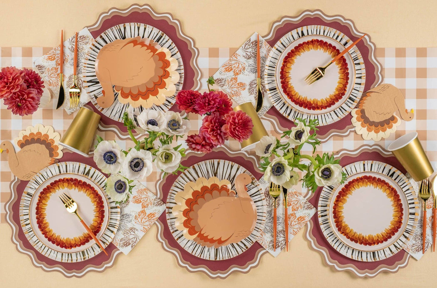 Harvest Turkey Napkins