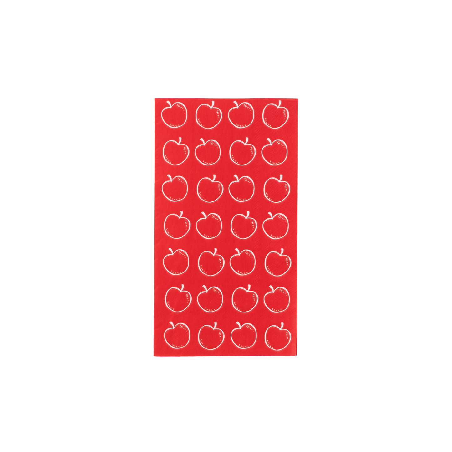 School Days Apple Guest Towel