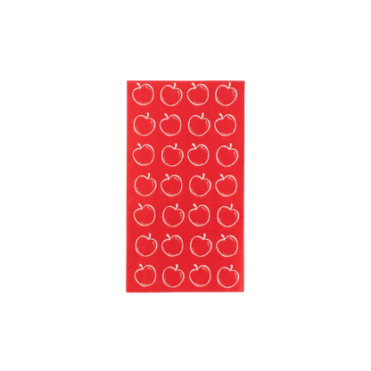 School Days Apple Guest Towel