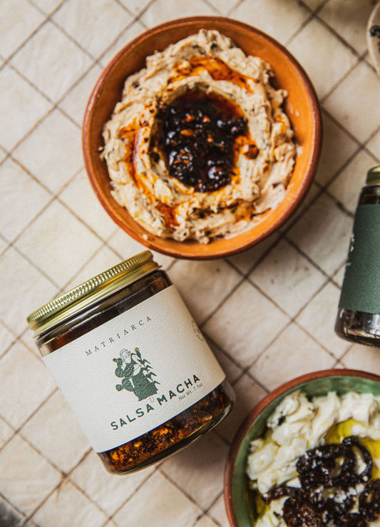 Salsa Macha with Pistachios & Morita Chiles