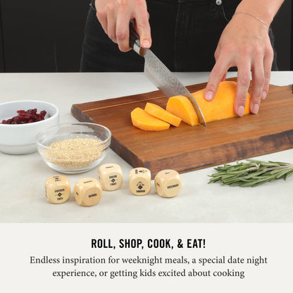 Foodie Dice - Inspiration for Seasonal Dinners