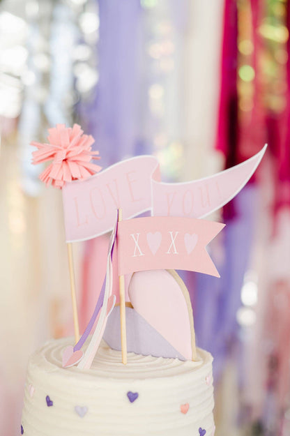 Valentine Pennant Flags
