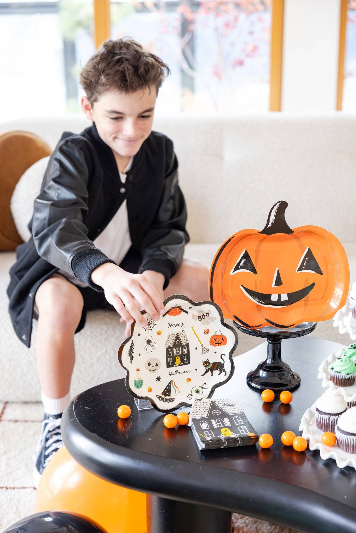 Spooky Icons 9" Plate
