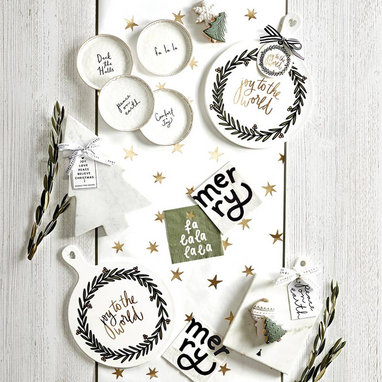 Paper Table Runner - Stars: Kraft Paper
