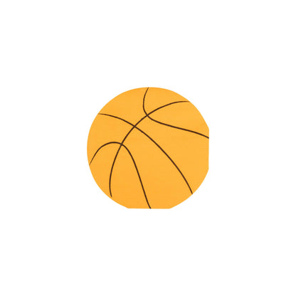 Basketball Shaped Paper Cocktail Napkin