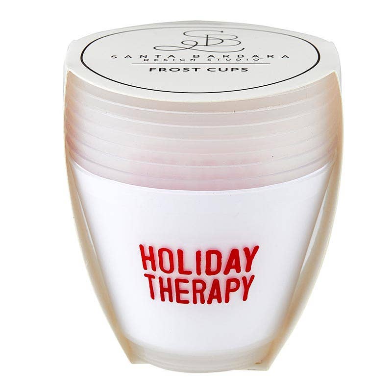 Face to Face Frost Cups - Holiday Therapy - Set of 8