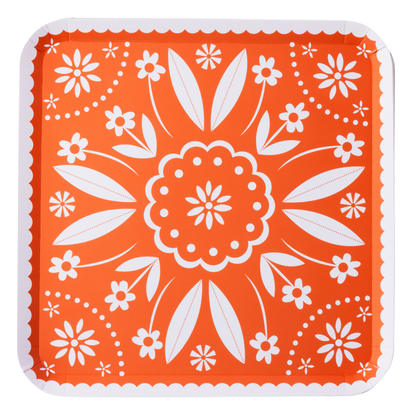 Bright Fiesta Large Plates