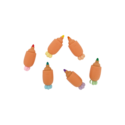 Bunnies In The Garden Carrot Marker Set