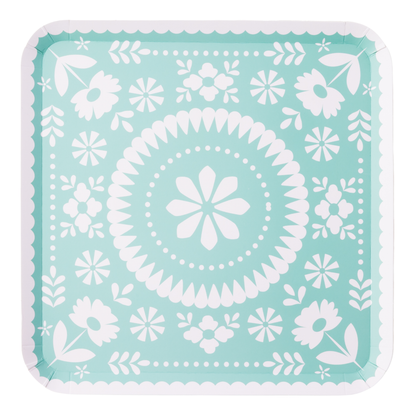 Bright Fiesta Large Plates
