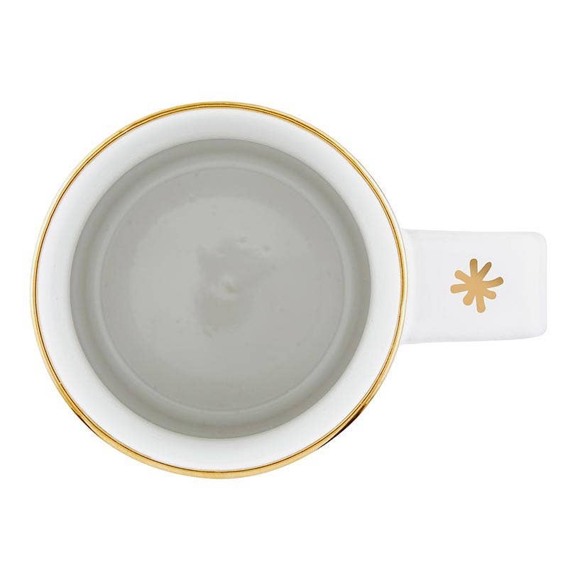 Gold Foil Organic Mug - Most Wonderful Time