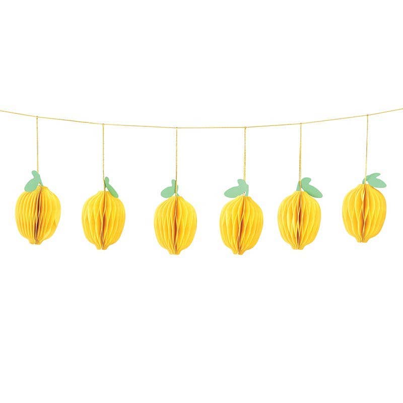 Paper Garland - Lemon: 60" l