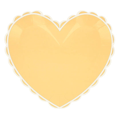 Pastel Heart Large Plates