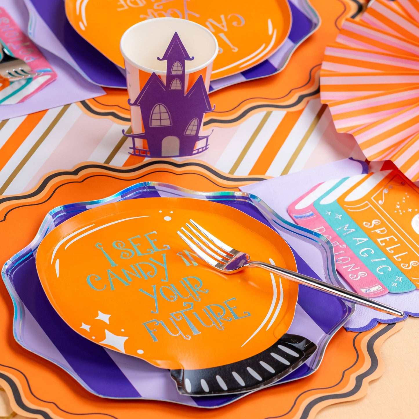Crystal Ball Die-Cut Plates
