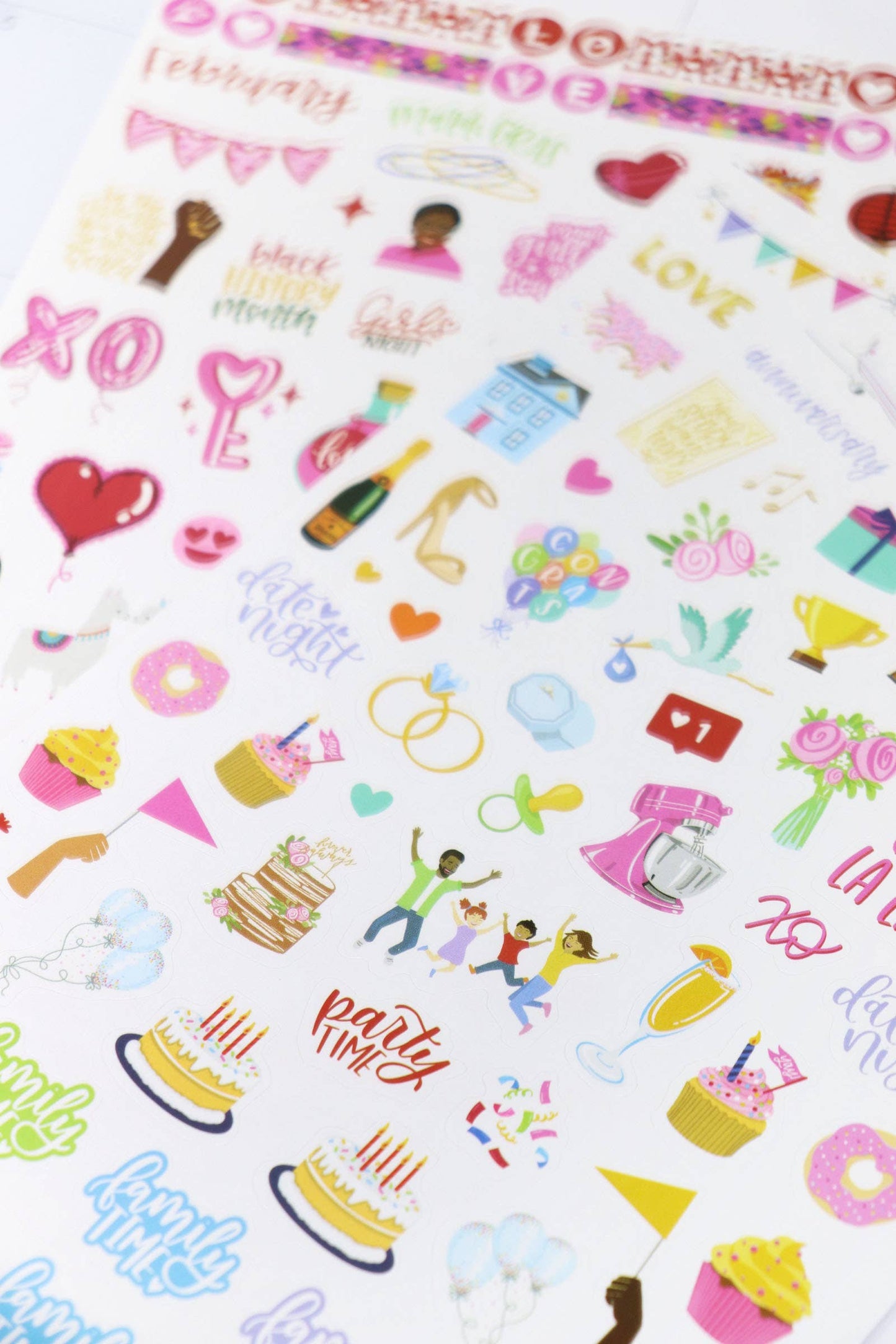 Monthly Celebration Sticker Pack