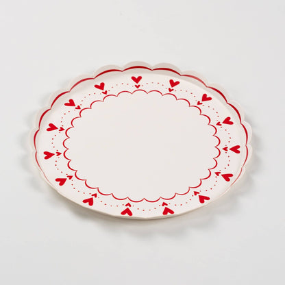 From the Heart Dessert Plates
