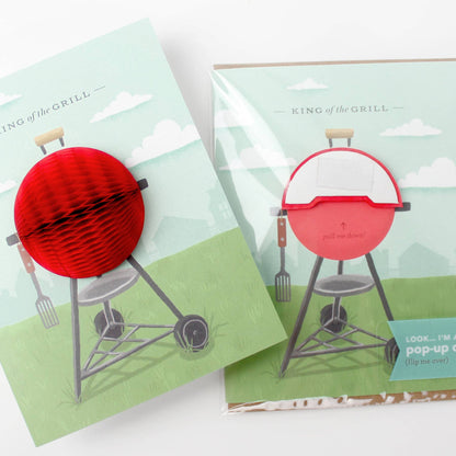 Pop-up Card - King of the Grill - Father's Day/Birthday