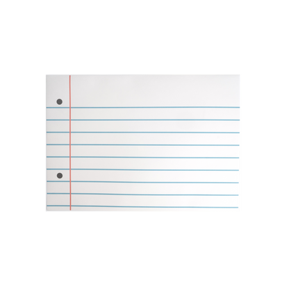 Loose Leaf Paper Placemat