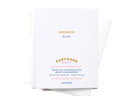 Happy Birth-month Letterpress Greeting Card