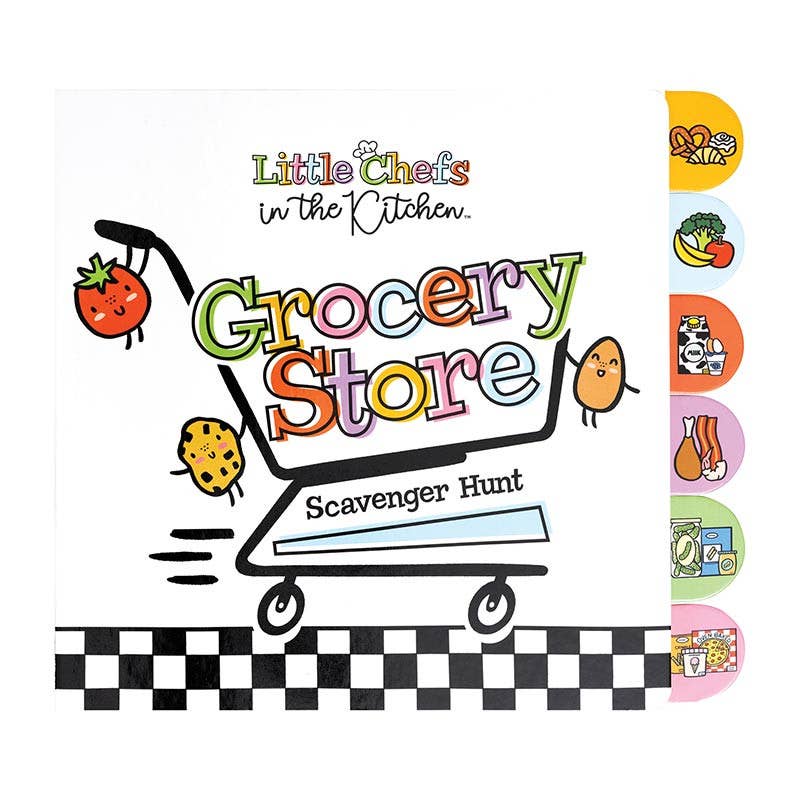 Grocery Store Scavenger Hunt Board Book
