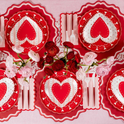 From the Heart Shaped Napkins