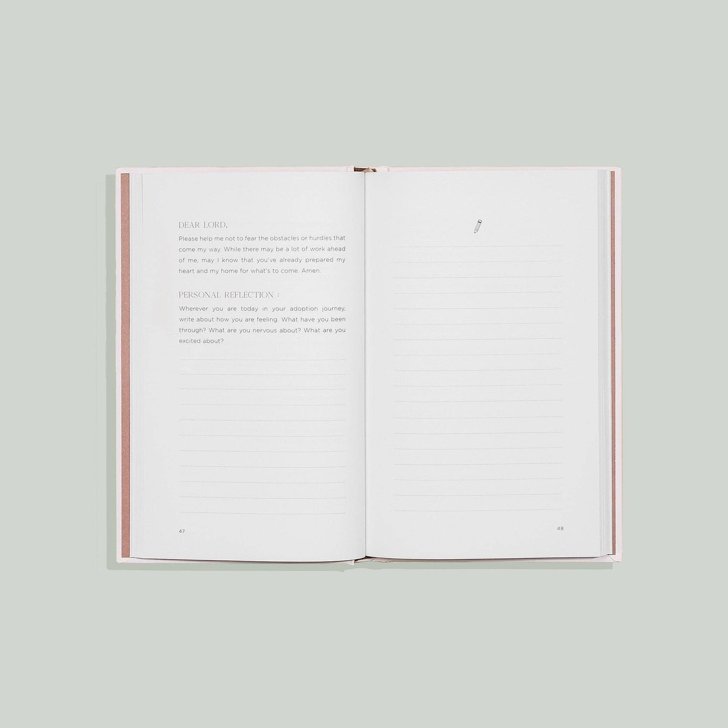 Blessed By Adoption - A Guided Journal for Adoptive Parents