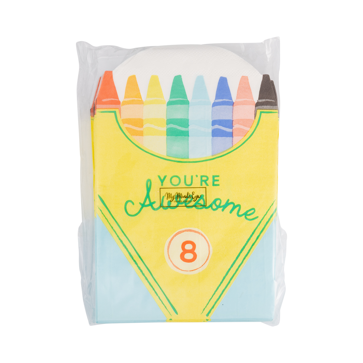 Crayon Box Shaped Dinner Napkin