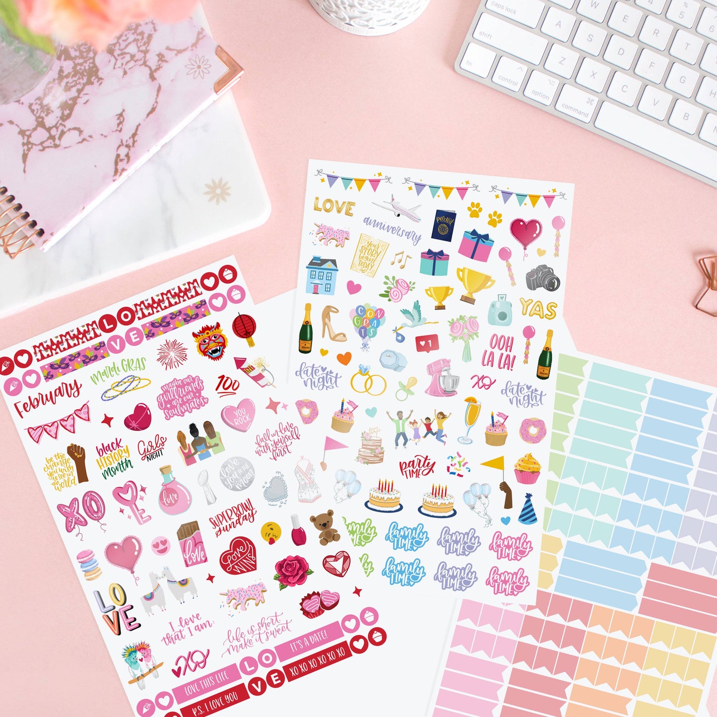 Monthly Celebration Sticker Pack