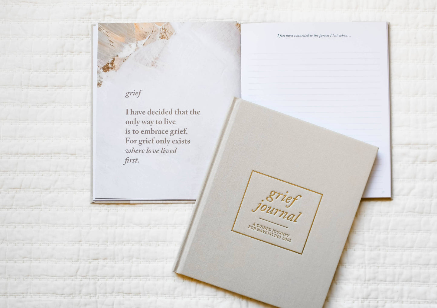 Grief Journal - Teal | Sympathy Gift | Loss of Child Journal: Teal