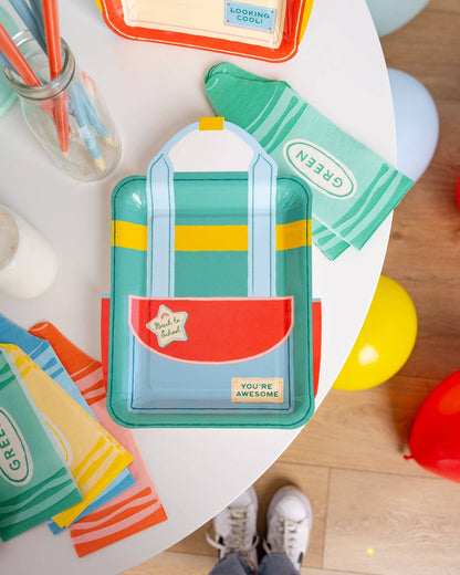 Crayon Box Shaped Dinner Napkin
