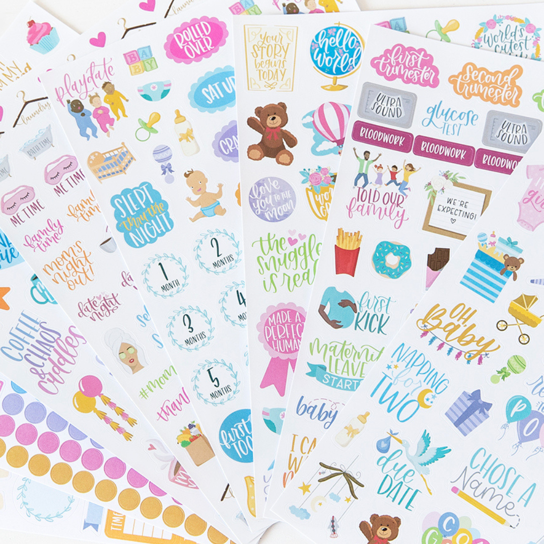 Pregnancy Sticker Pack