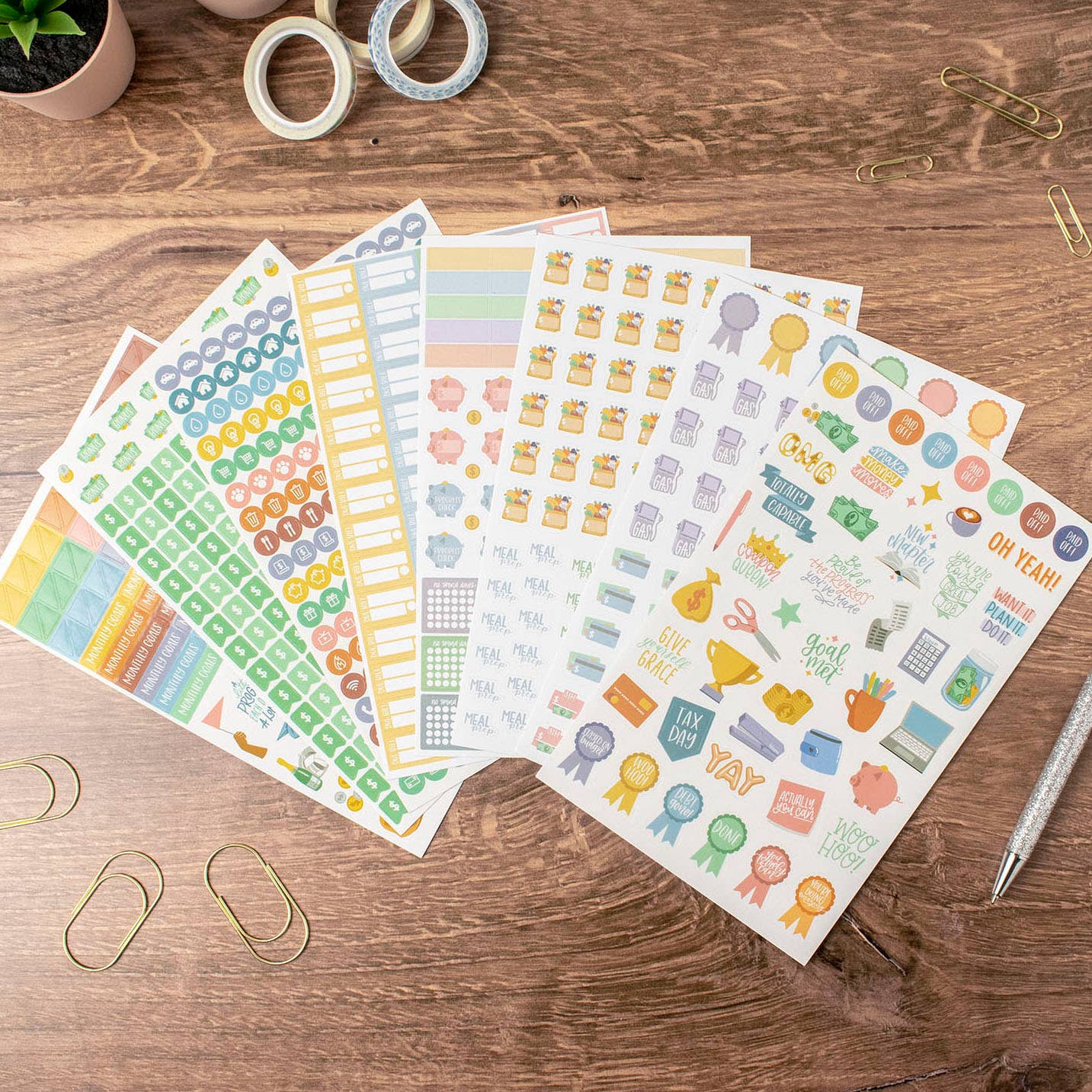 Budgeting Sticker Pack