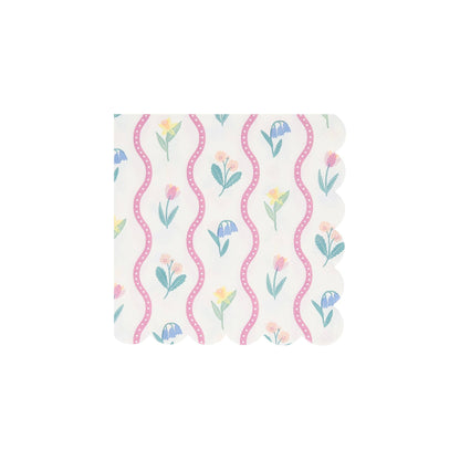 Bloomsbury Floral Pattern Small Napkins