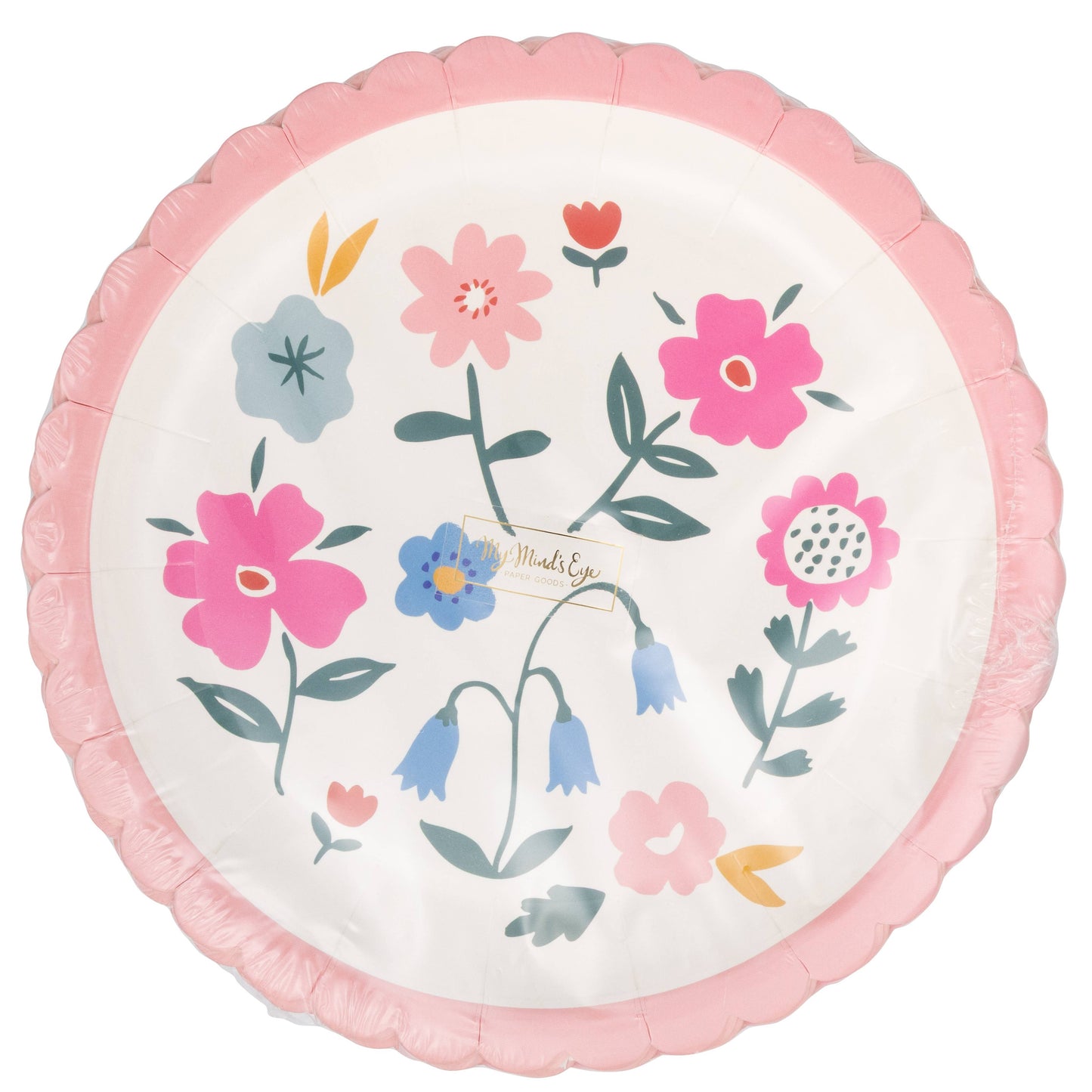 Floral Round 8" Plate