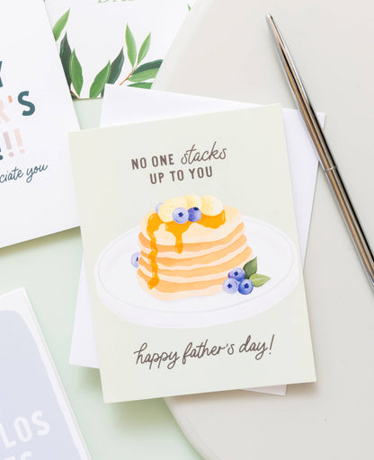 Pancake Stacks - Father's Day Card