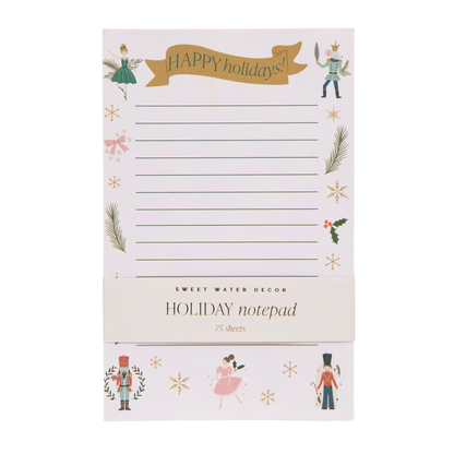 Nutcracker Notepad - Christmas Stationery & Gifts