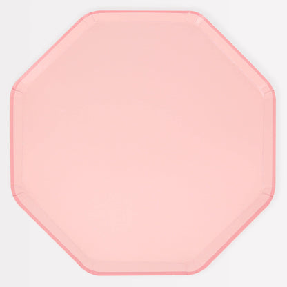 Cotton Candy Pink Dinner Plates