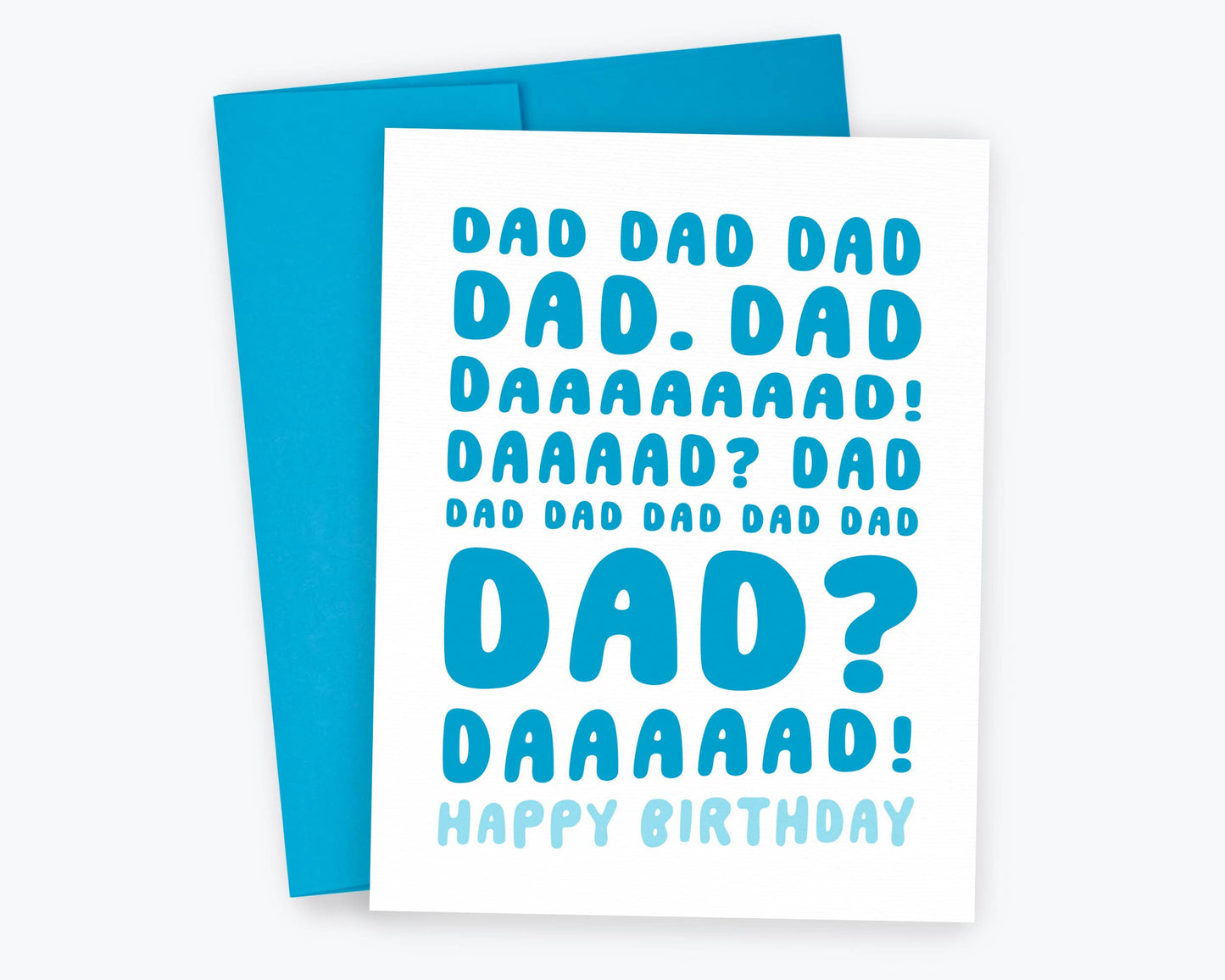 Funny Birthday Card to Dad from the Kids, Fatherhood