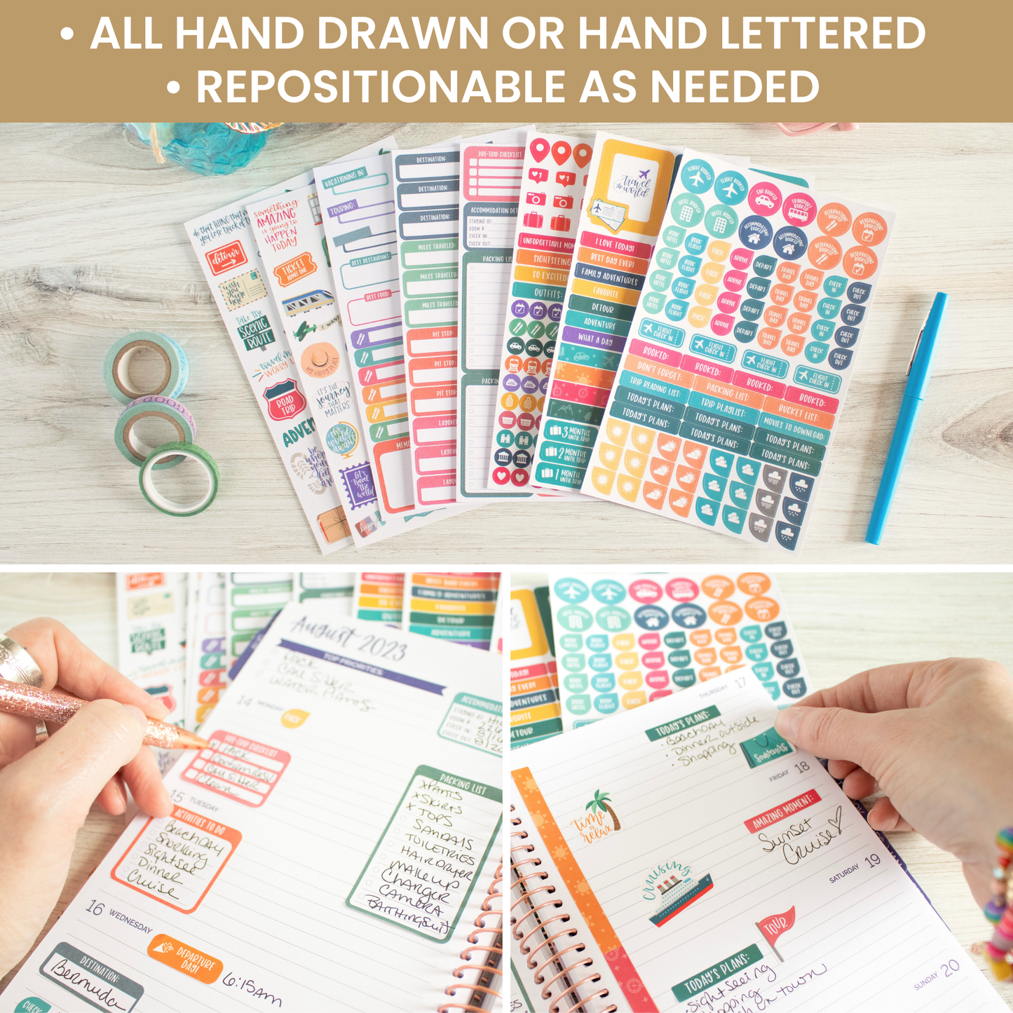 Travel Sticker Pack
