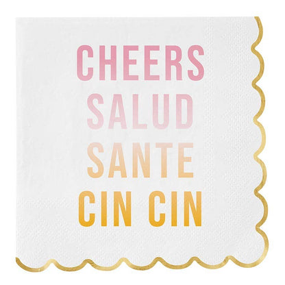 Beverage Napkin - Cheers
