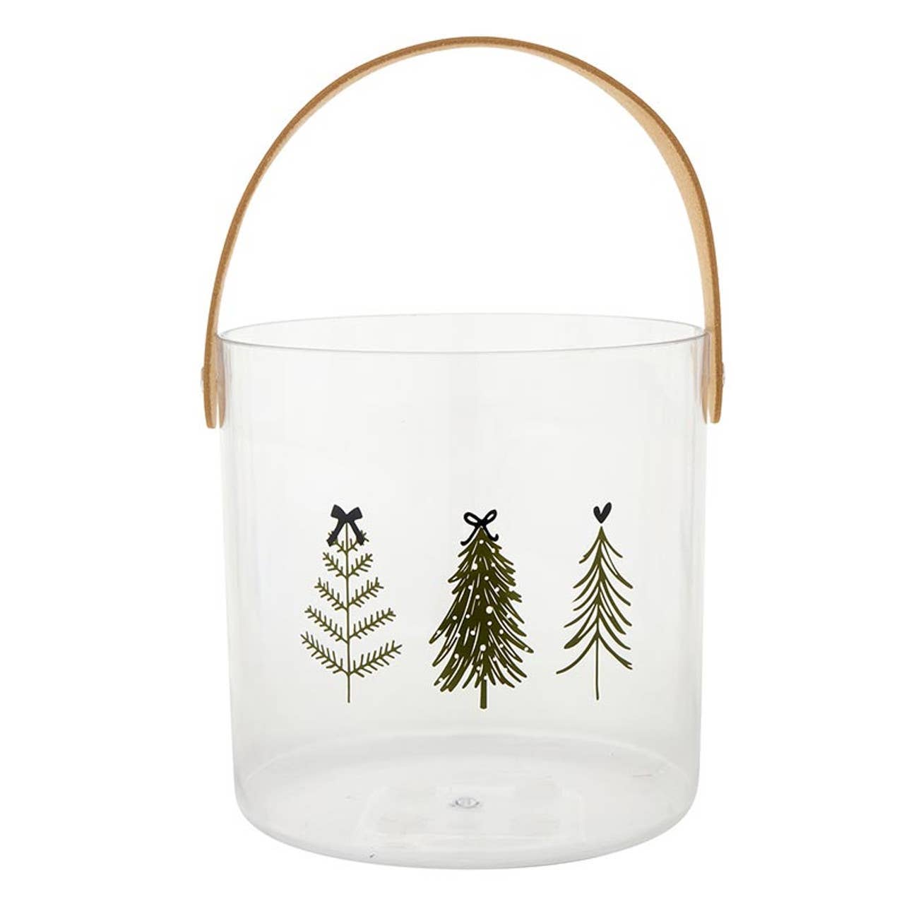 Acrylic Bucket - Trees: Material