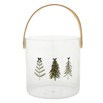 Acrylic Bucket - Trees: Material