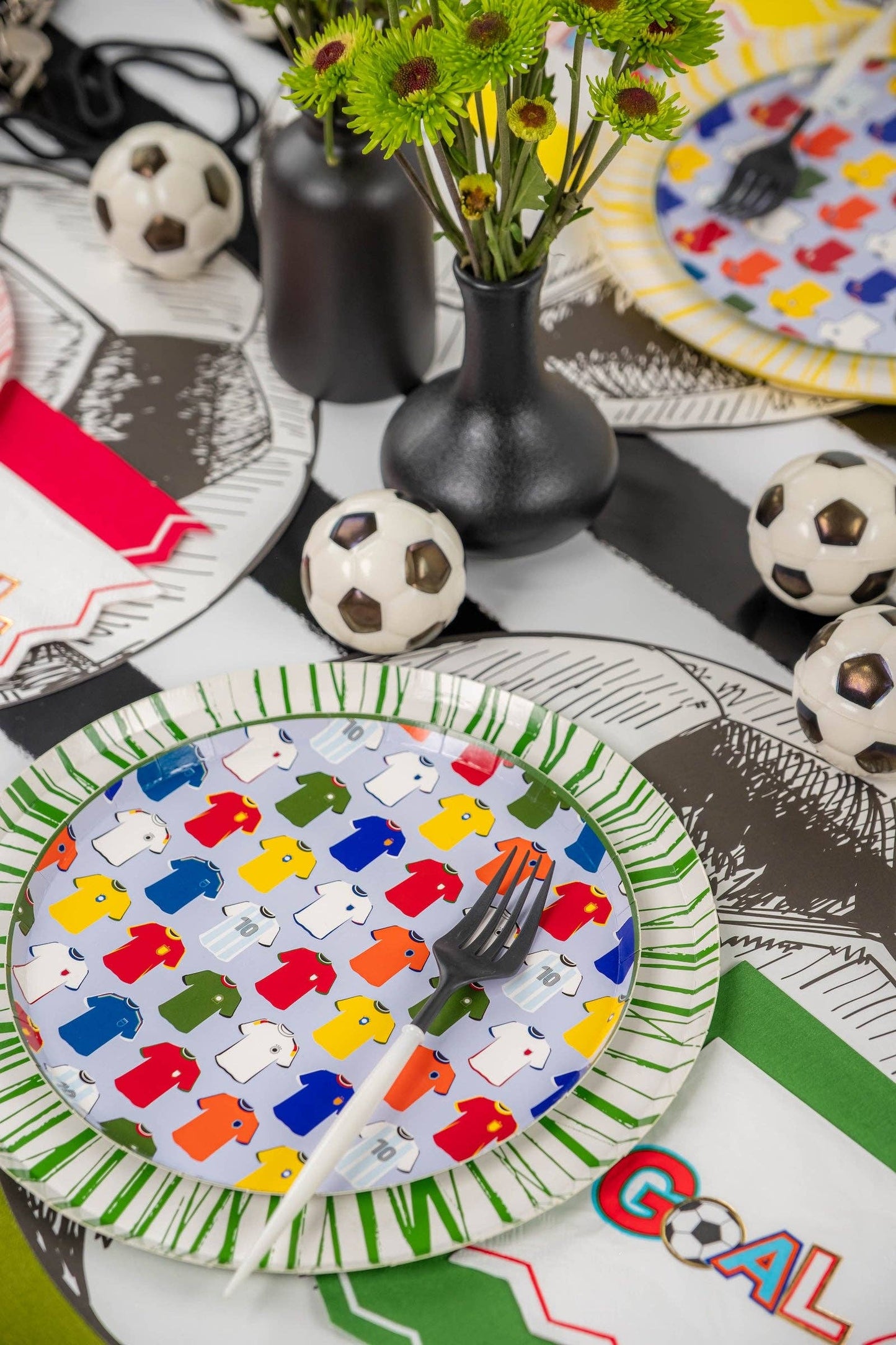 Soccer Jerseys Small Plates